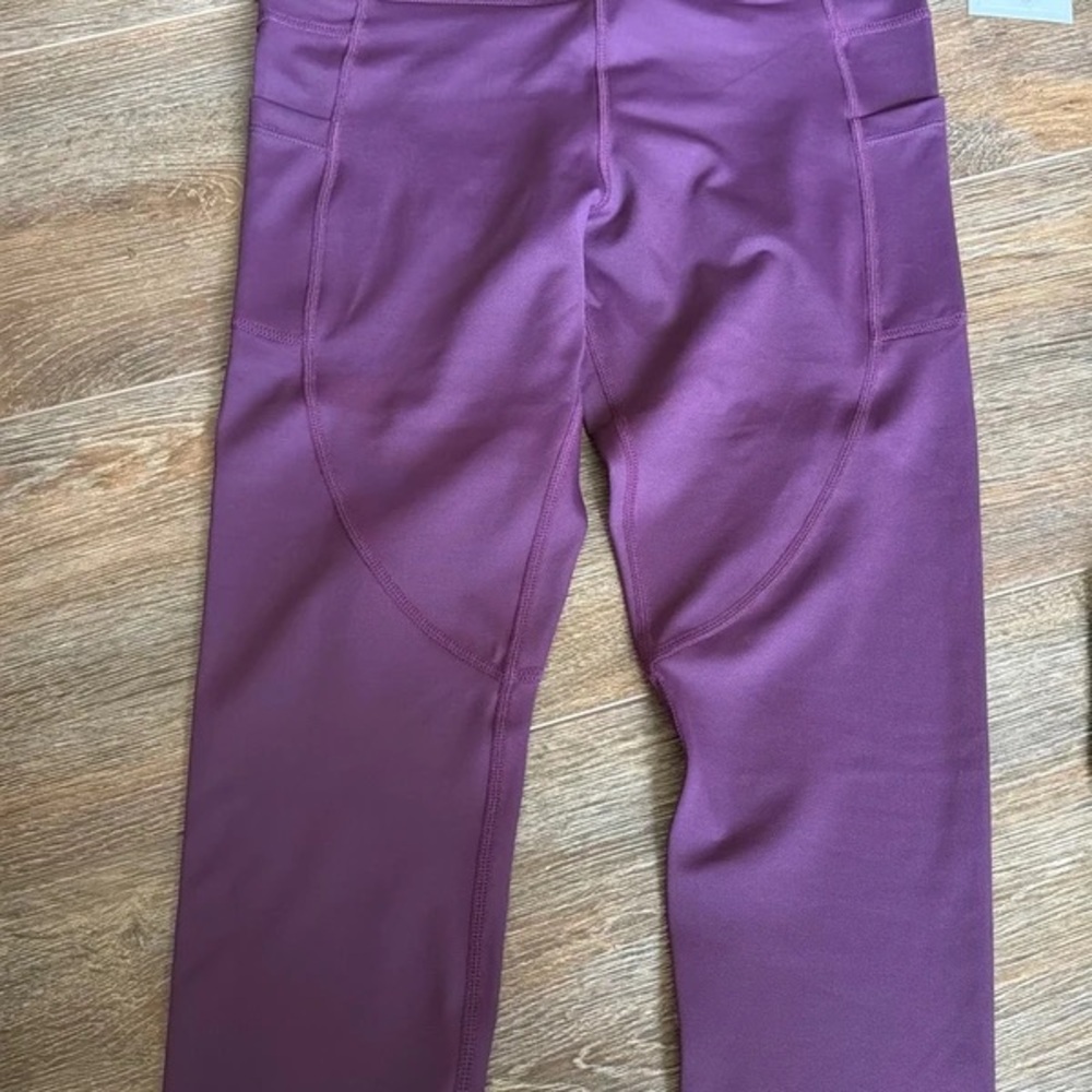 ZYIA Kids Leggings in Plum